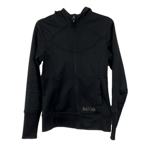 Burton Colombo Black Fleece-Lined Hoodie